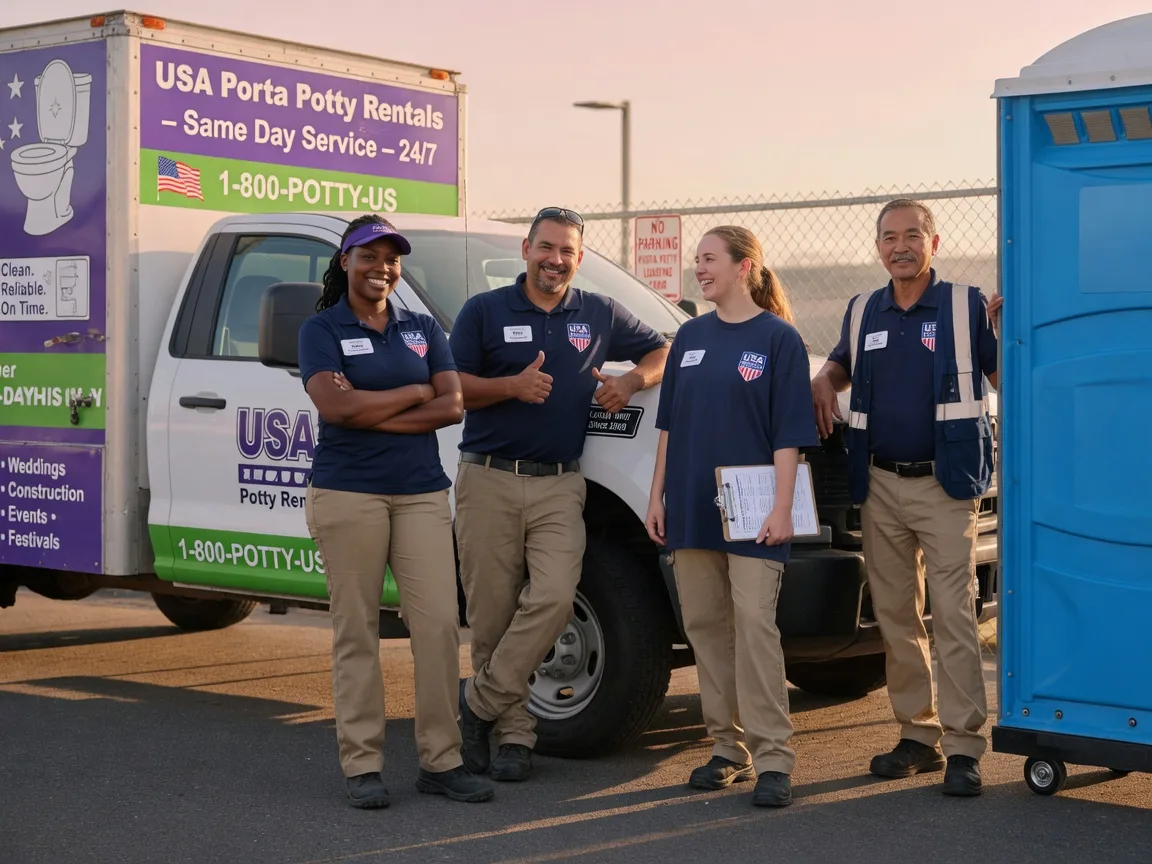 Porta Potty Rental company in Hermitage, PA